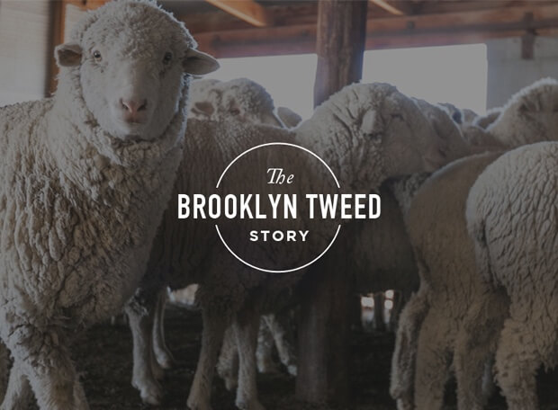 Screenshot of Brooklyn Tweed website - Story page